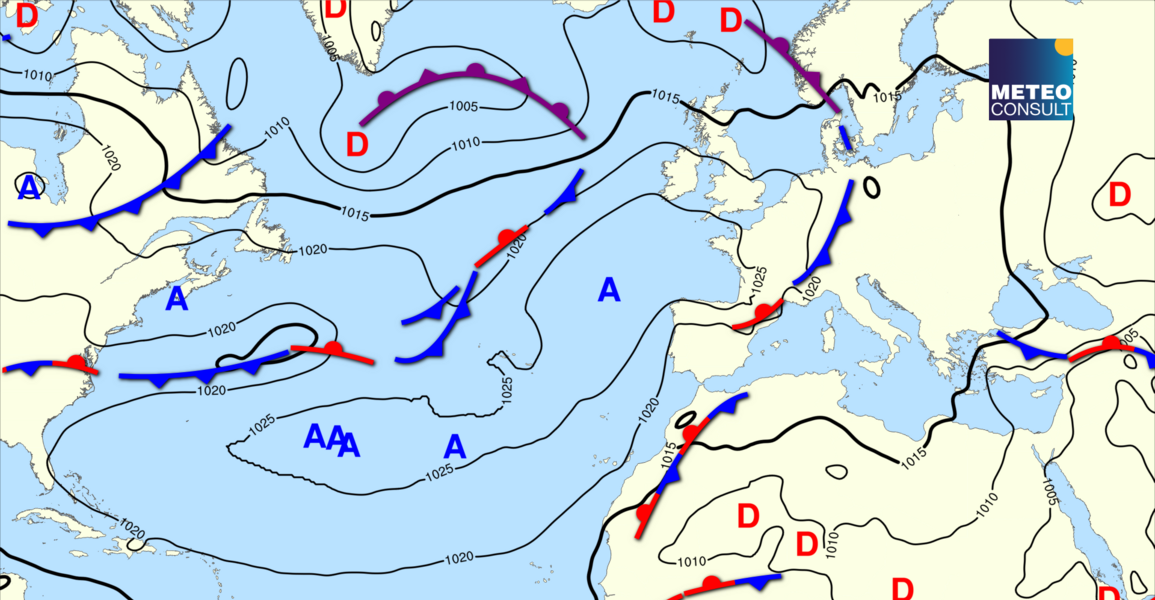 Image de la situation générale météorologique