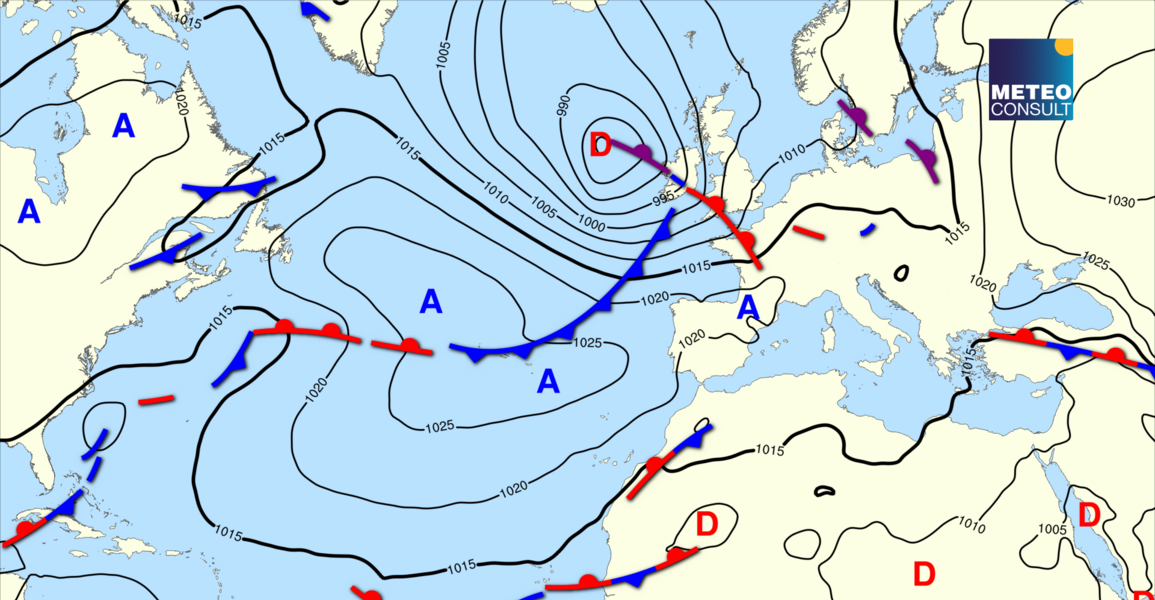 Image de la situation générale météorologique