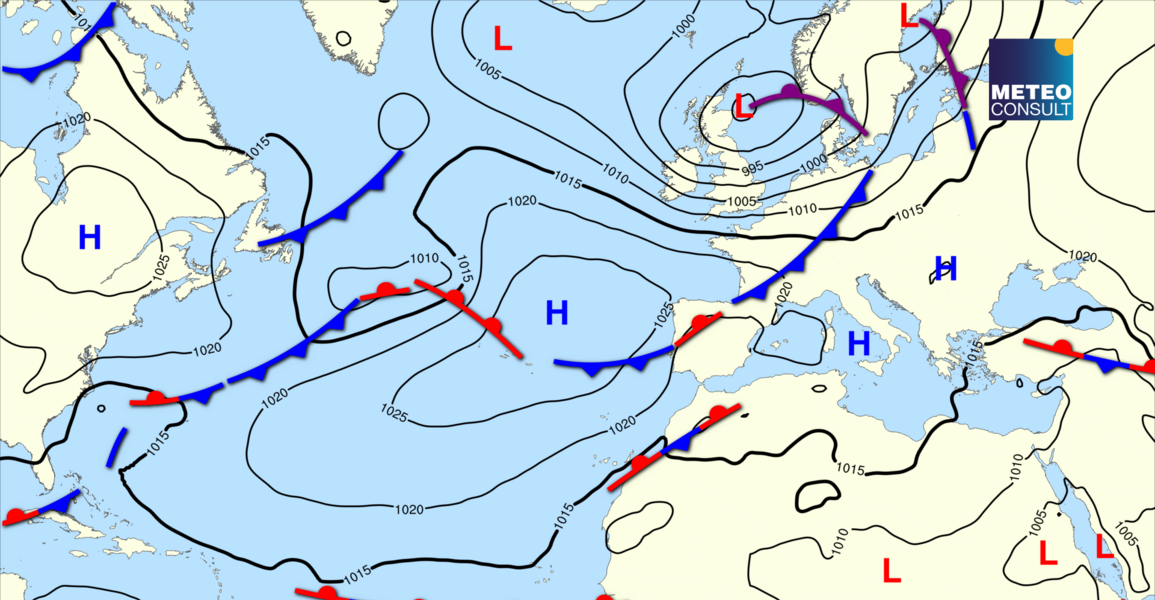 Image of the general weather situation