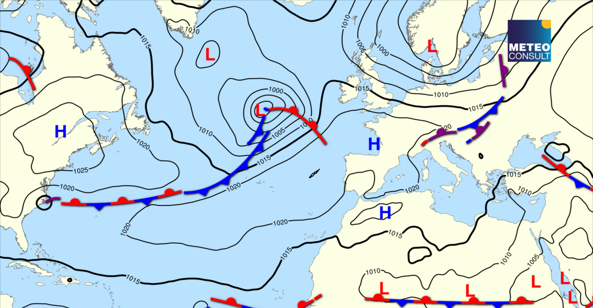 Image of the general weather situation