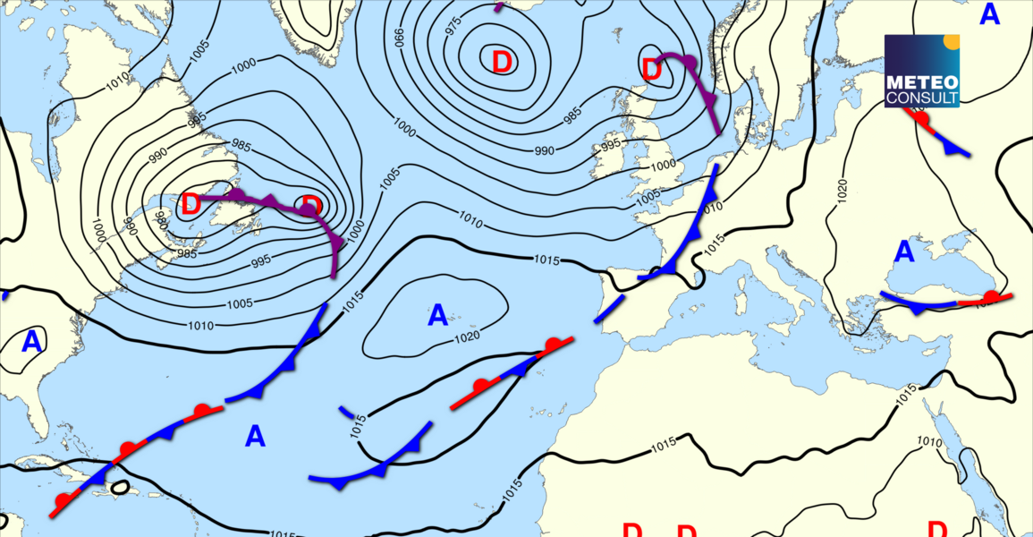 Image de la situation générale météorologique