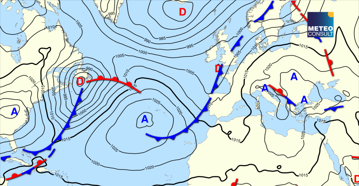 Image de la situation générale météorologique