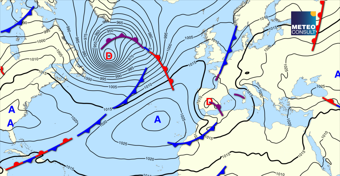 Image de la situation générale météorologique