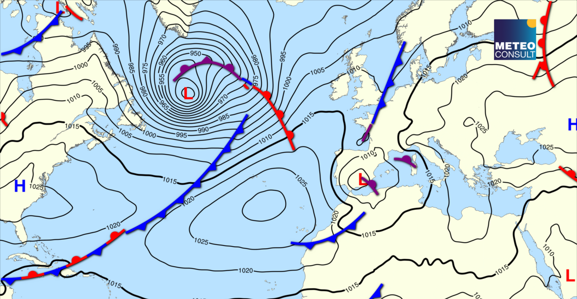 Image of the general weather situation