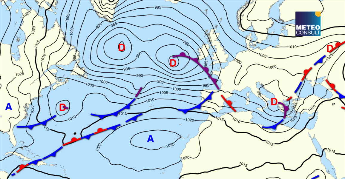 Image de la situation générale météorologique