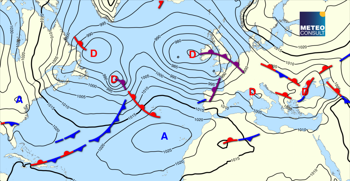Image de la situation générale météorologique