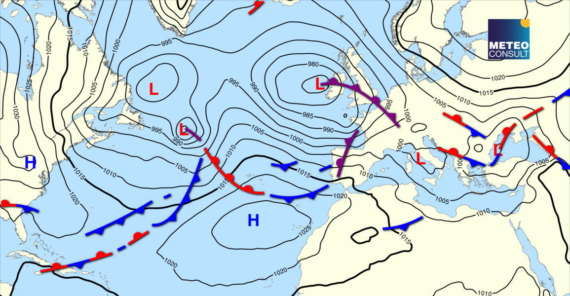 Image of the general weather situation