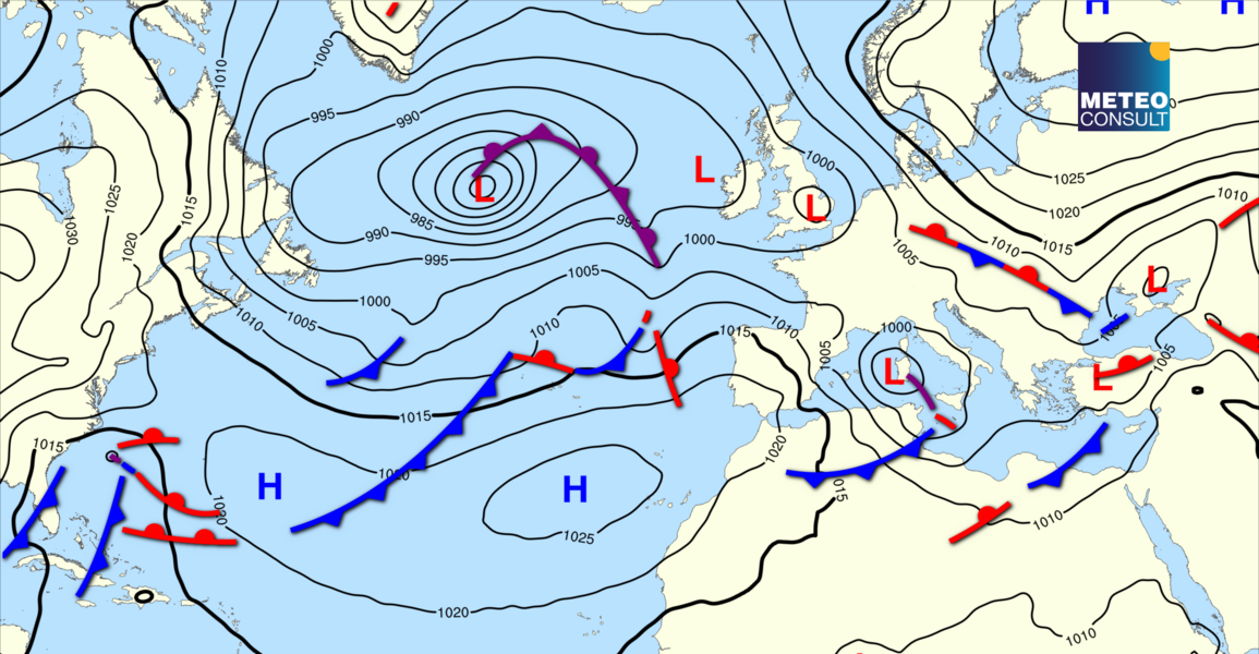 Image of the general weather situation