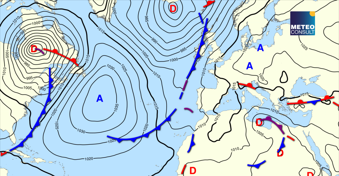 Image de la situation générale météorologique