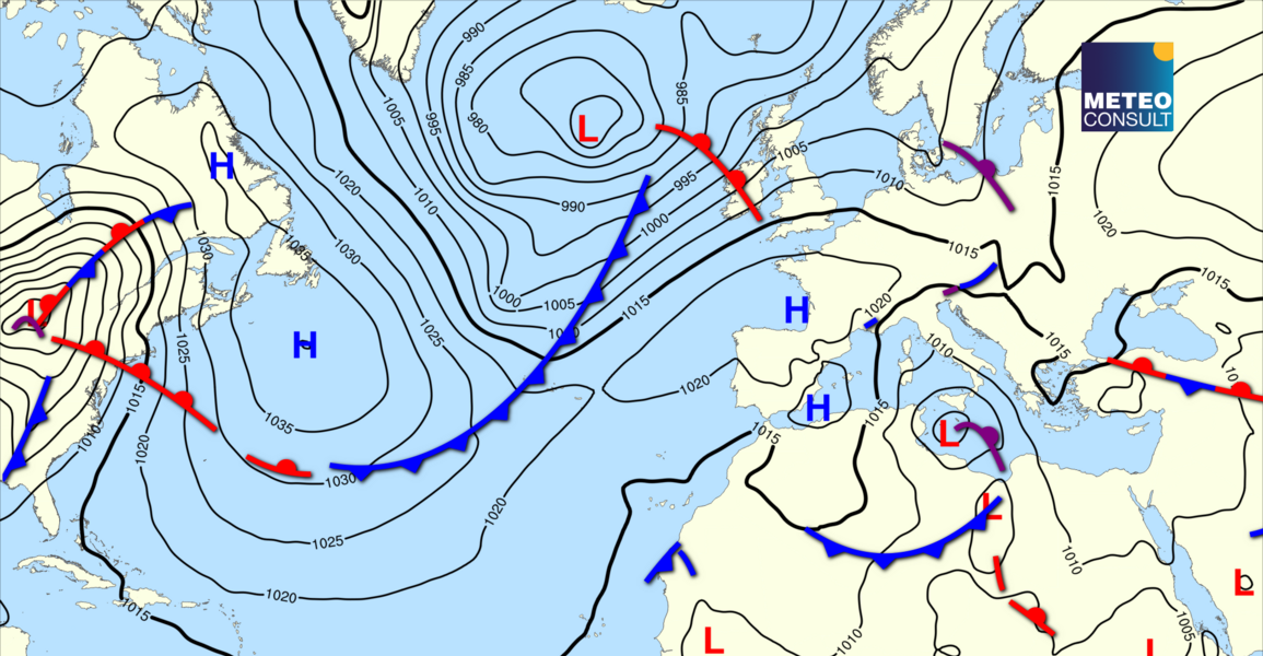 Image of the general weather situation