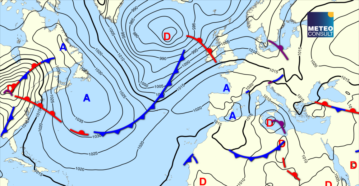 Image de la situation générale météorologique