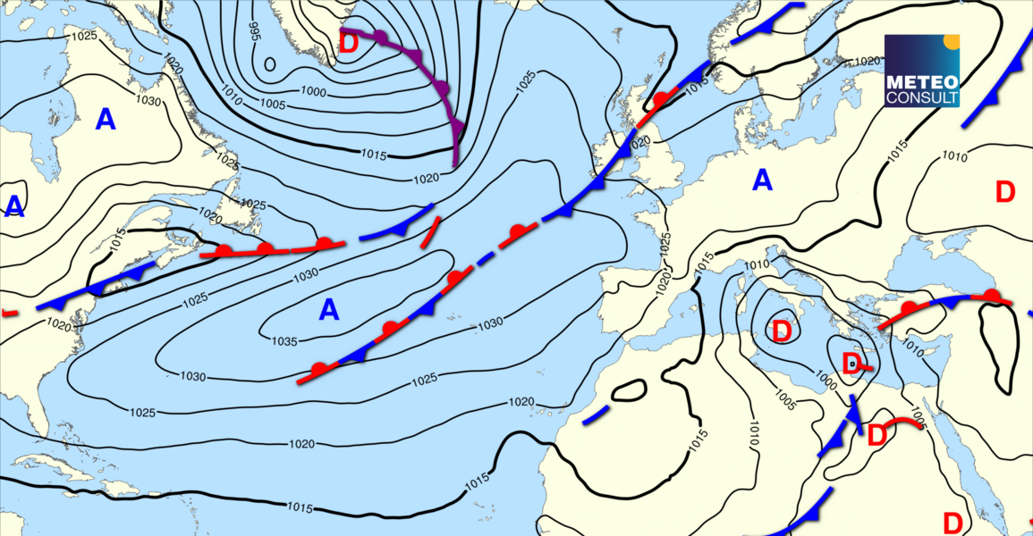 Image de la situation générale météorologique