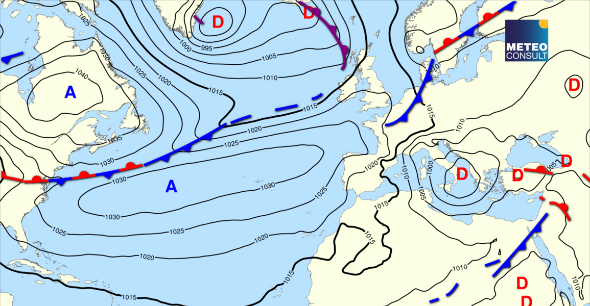 Image de la situation générale météorologique
