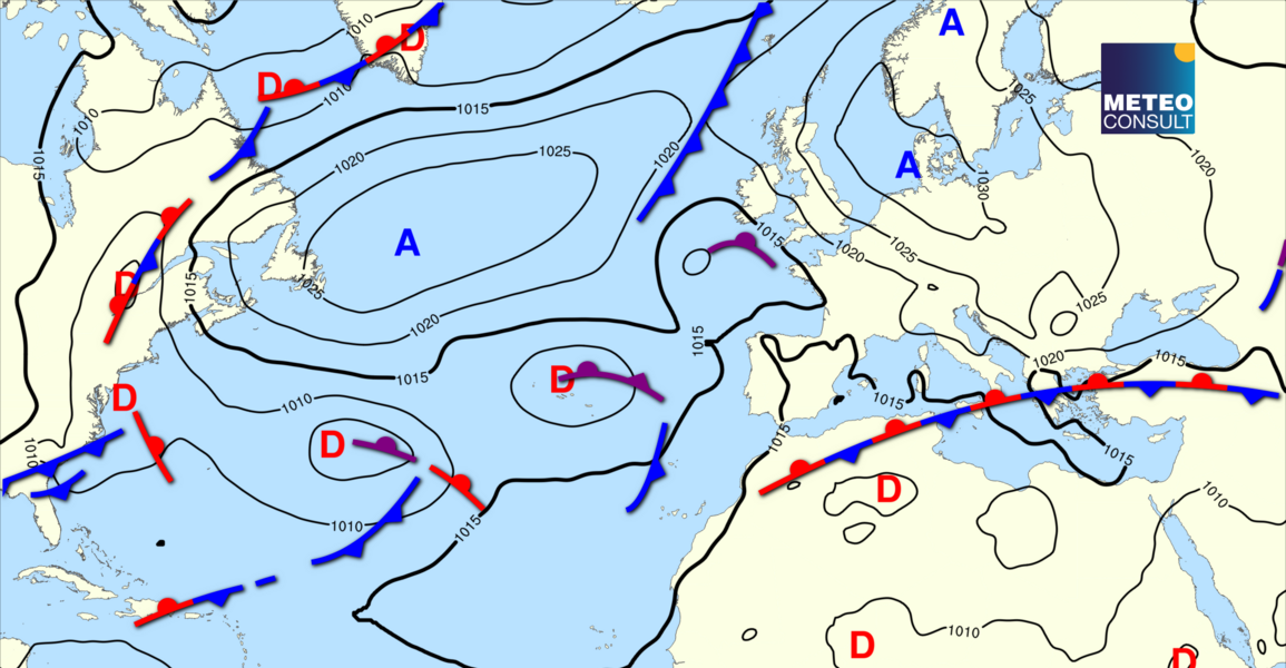 Image de la situation générale météorologique