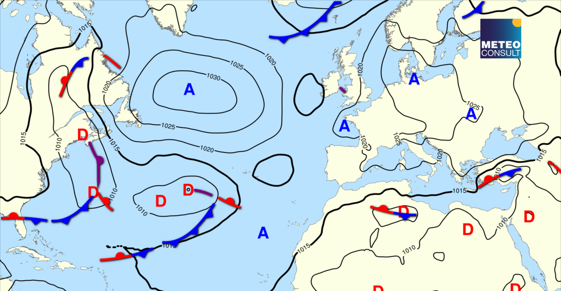 Image de la situation générale météorologique