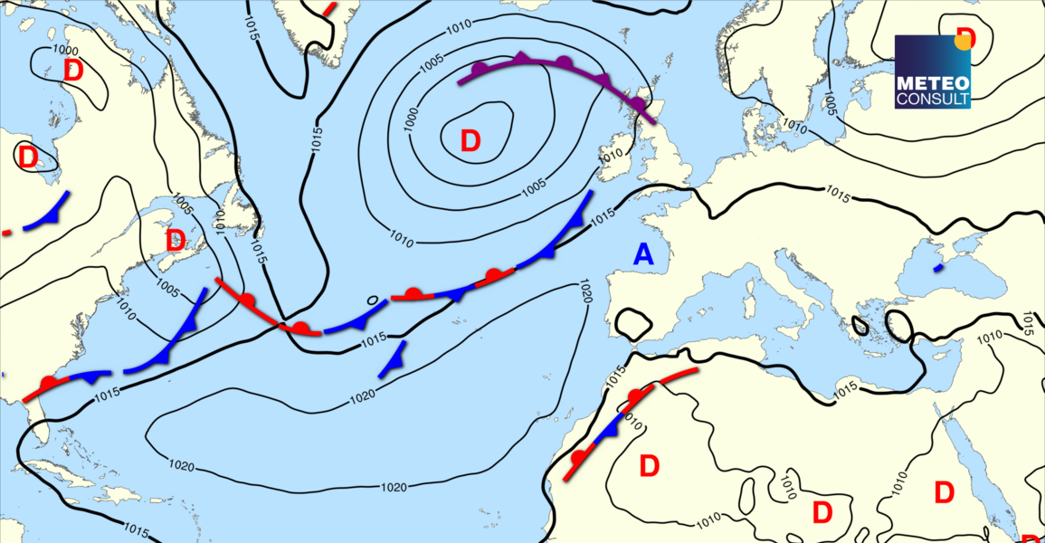 Image de la situation générale météorologique