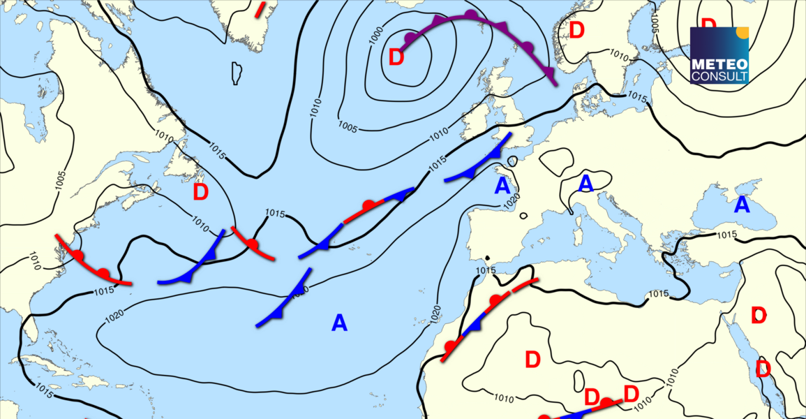 Image de la situation générale météorologique