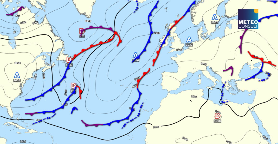 Image de la situation générale météorologique