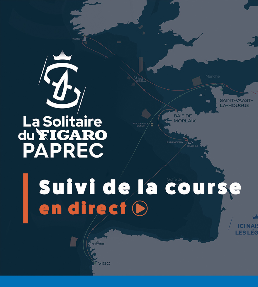 carte de la course La Solitaire en direct